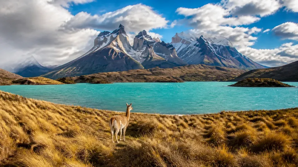 AI-generated travel scenery inspired by Chile