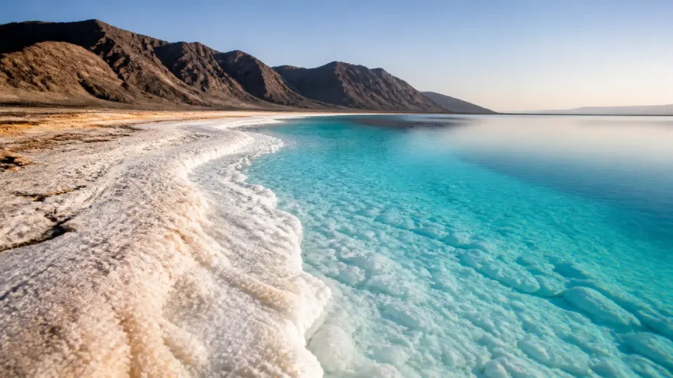 AI-generated travel scenery inspired by Djibouti