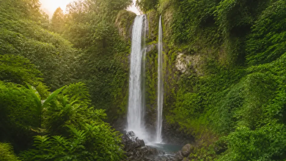 AI-generated travel scenery inspired by Dominica