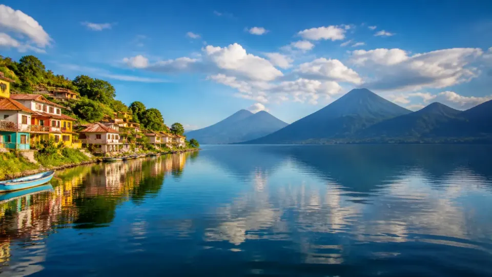 AI-generated travel scenery inspired by Guatemala