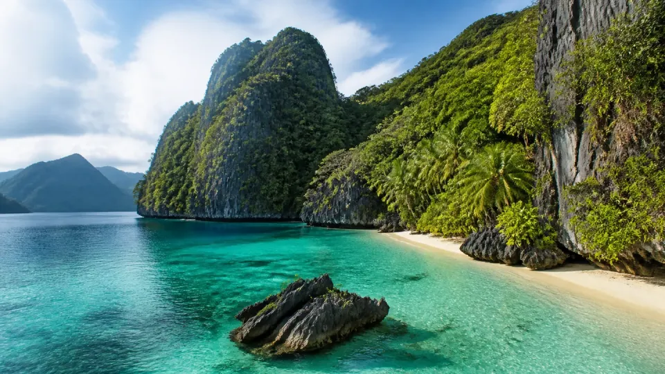 AI-generated travel scenery inspired by Philippines