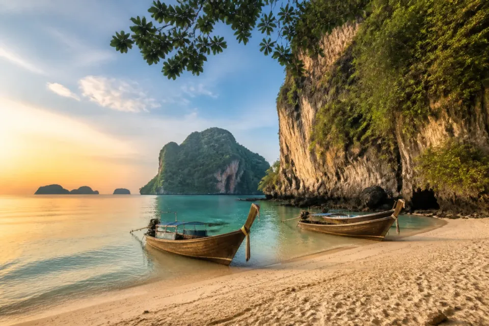 AI-generated travel scenery inspired by Thailand