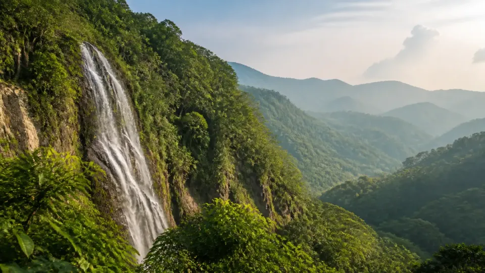 AI-generated travel scenery inspired by Togo